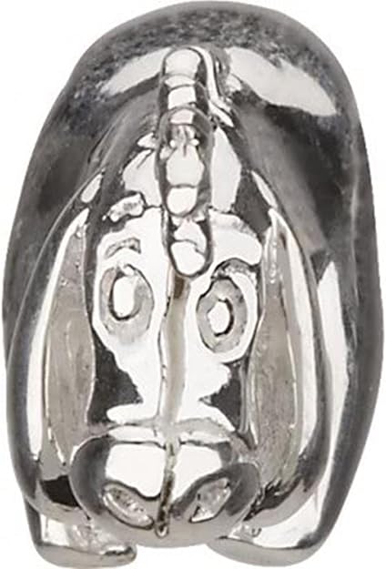 Sterling Silver Plated Eeyore Screw Stopper Charm