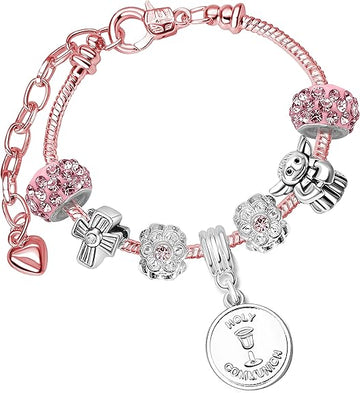 First Holy Communion Charm Bracelet