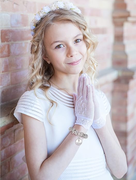 First Holy Communion Charm Bracelet